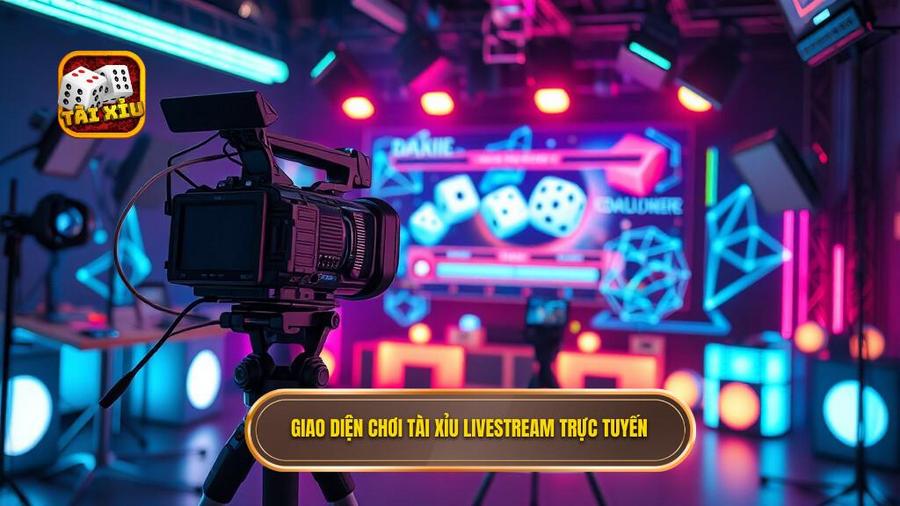 Giao diện chơi tài xỉu livestream trực tuyến