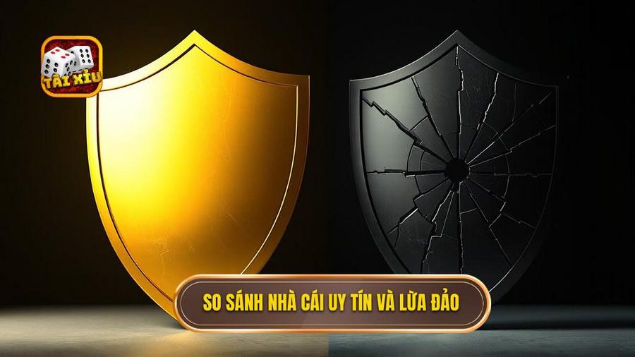 Bảng so sánh các tiêu chí của nhà cái uy tín vs nhà cái lừa đảo