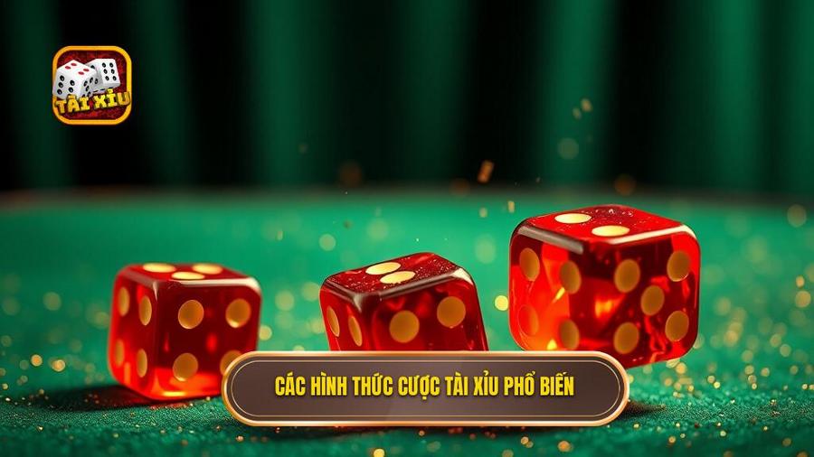 Các hình thức cược Tài Xỉu phổ biến